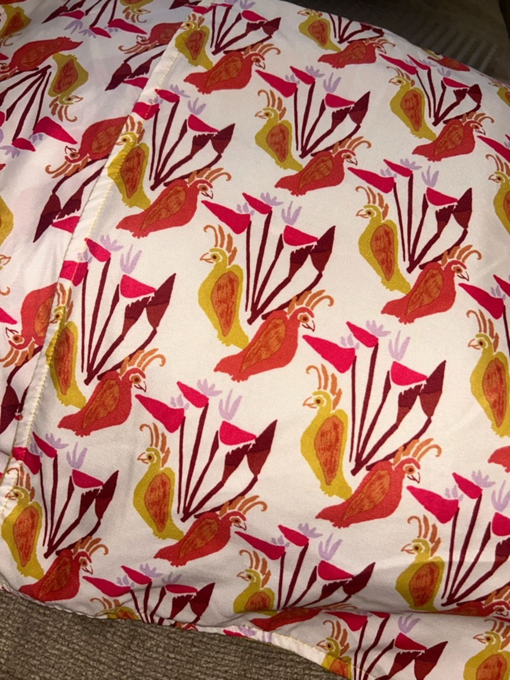 💚 OPALHOUSE JUNGALOW peacock print pillowcases / shams